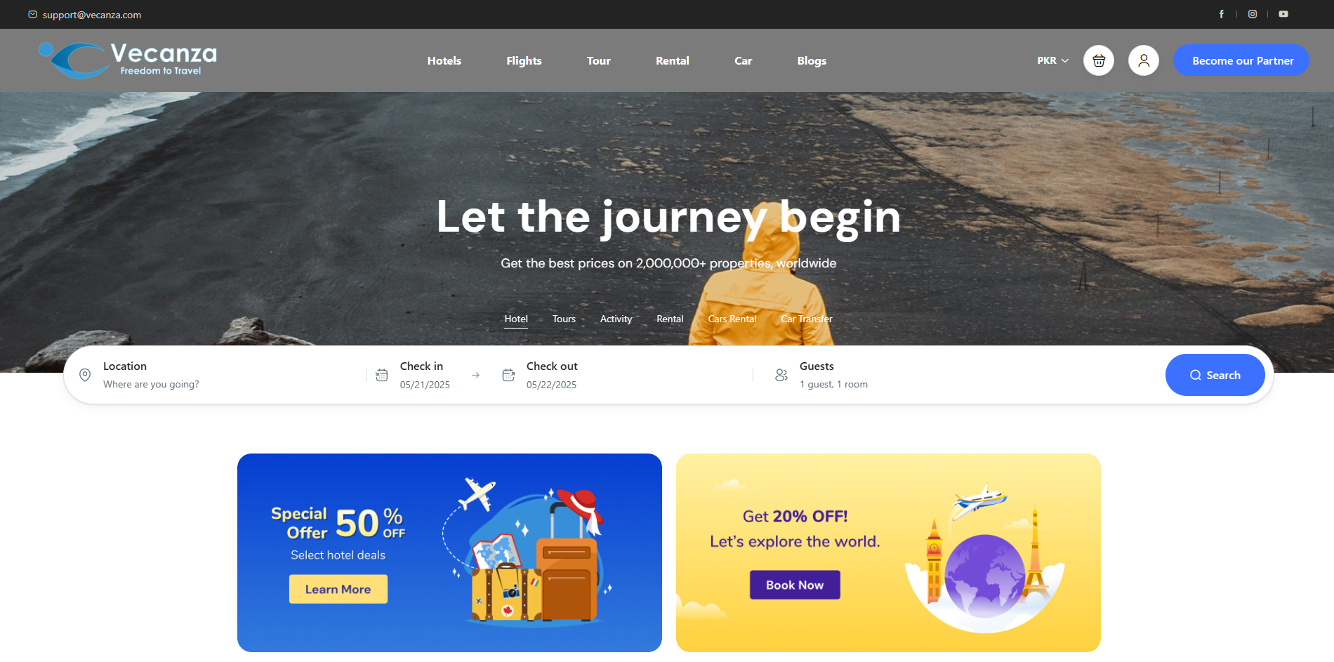 Vecanza - Travel & Tour